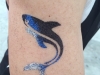Dolphin Glitter Tattoo